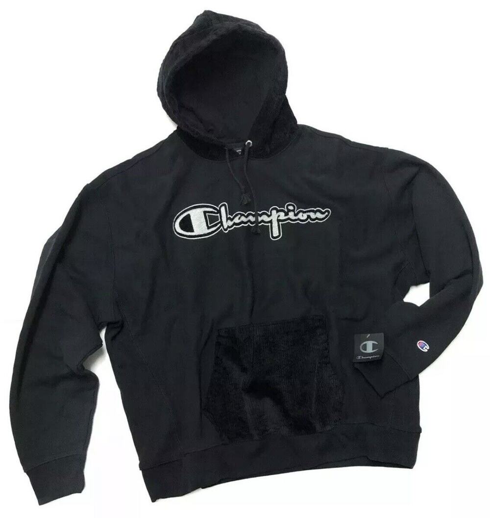 Champion Reverse Weave Corduroy Hoodie Mens Size 3XL Pullover Sweatshirt XXXL